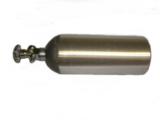 5LB Nitrous Oxide Bottle with high flow valve.